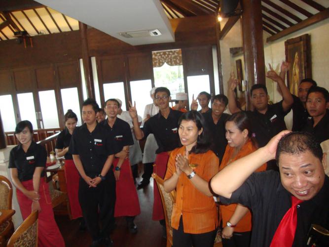 Birth Day Staff, bali indian restaurant, indian food restaurant in bali